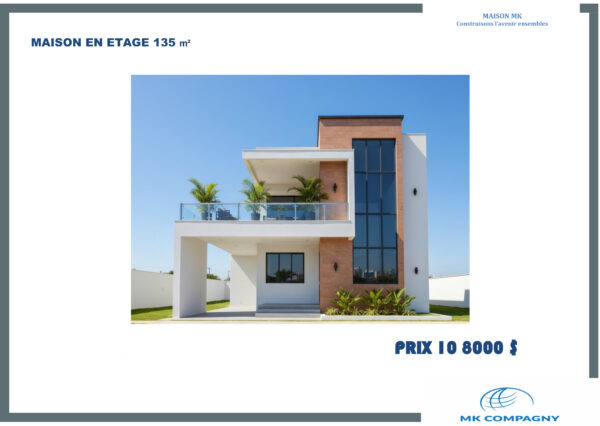 MAISON EN ETAGE 135 m²