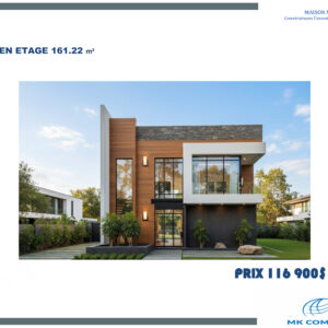 MAISON EN ETAGE 161.22 m²