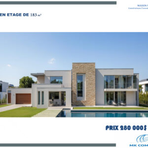 MAISON EN ETAGE DE 183 m²